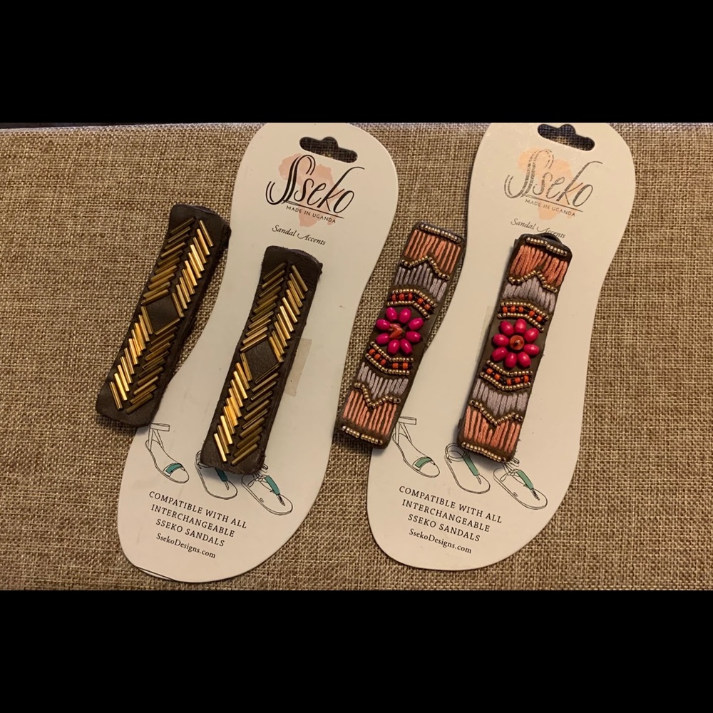 NWT Sseko Accents for Accent Sandals